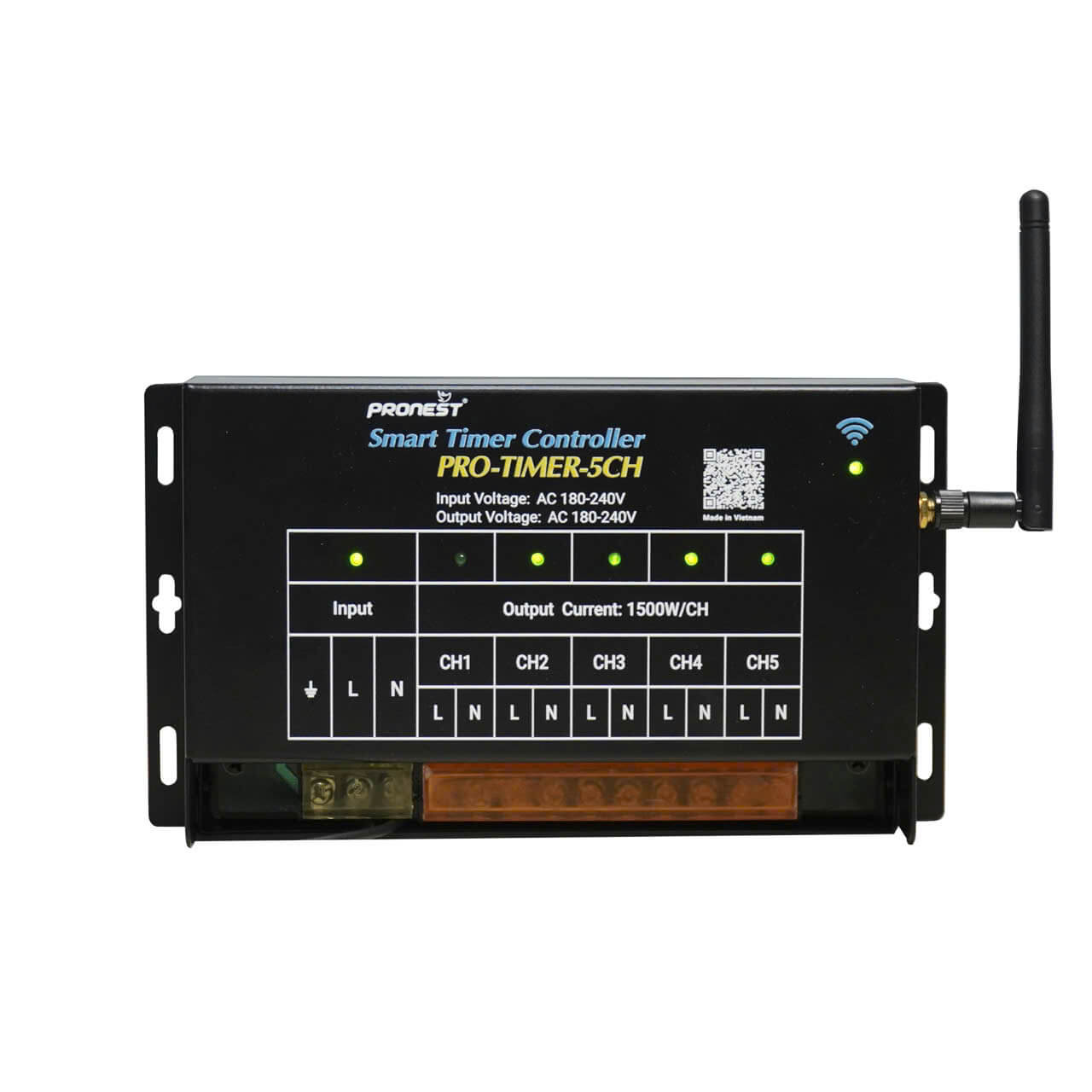 Bộ Hẹn Giờ Thông Minh Điều Khiển Từ Xa PRO-TIMER-5CH